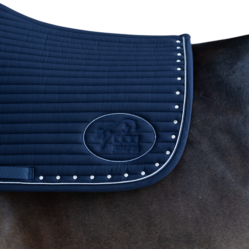Jump'In - Tapis de selle Balthazar marine/ diamant | - Ohlala