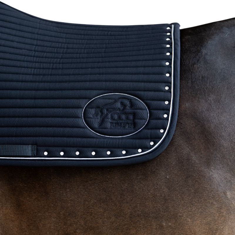 Jump'In - Tapis de selle Balthazar noir/ diamant | - Ohlala
