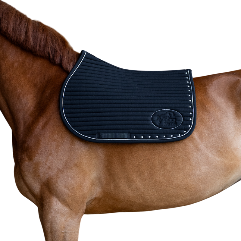 Jump'In - Tapis de selle Balthazar noir/ diamant | - Ohlala