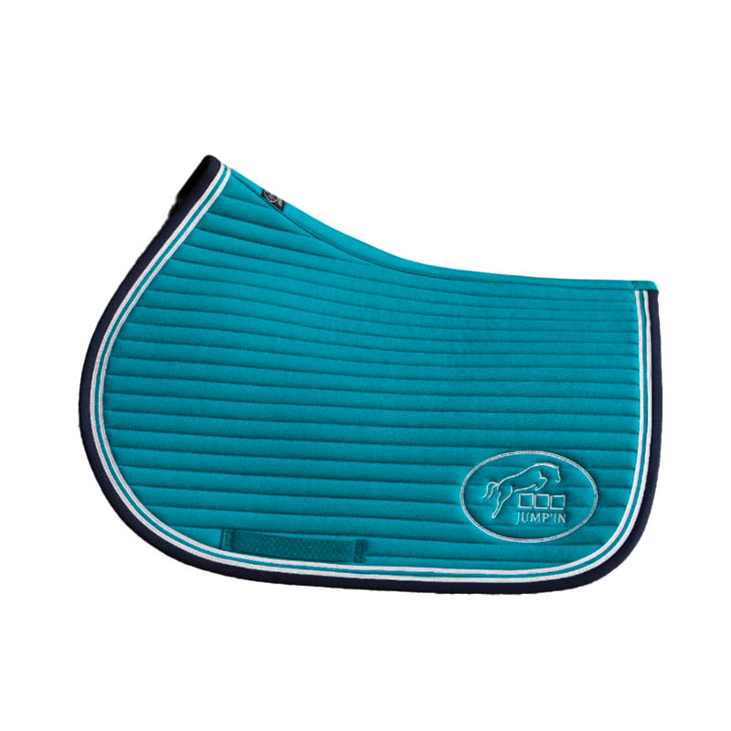 Jump'In - Tapis de selle Balthazar lagon/ marine | - Ohlala