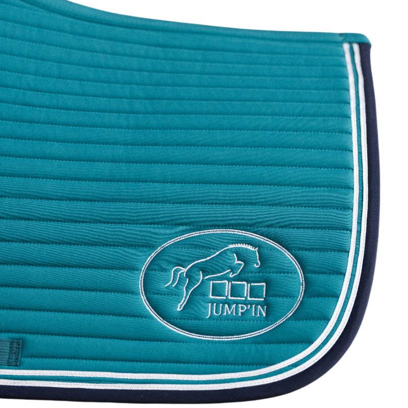 Jump'In - Tapis de selle Balthazar lagon/ marine | - Ohlala