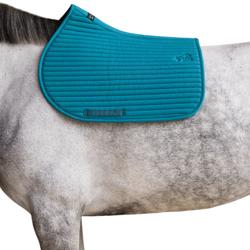 Jump'In - Tapis de selle Balthazar lagon | - Ohlala