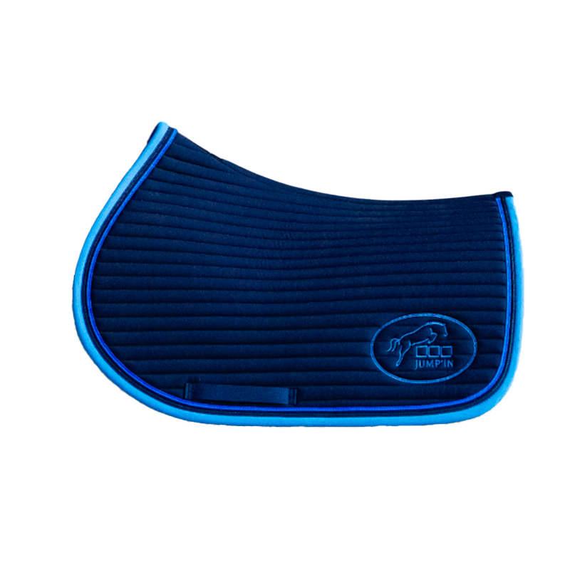 Jump'In - Tapis de selle Balthazar marine/ bleu royal | - Ohlala