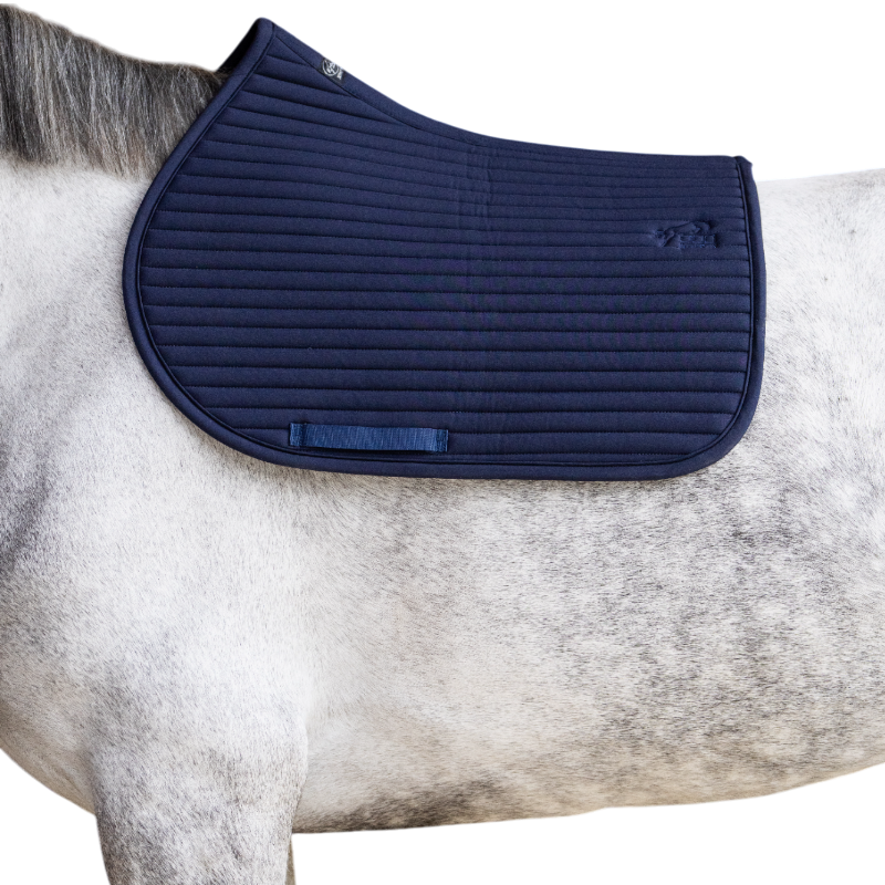 Jump'In - Tapis de selle Balthazar marine | - Ohlala