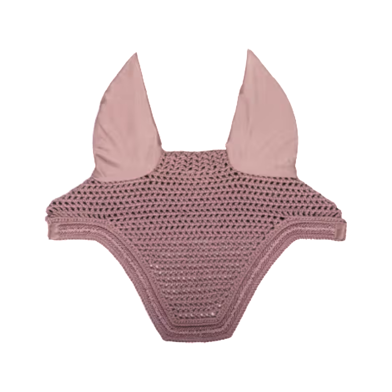 Kentucky Horsewear - Bonnet pour chevaux Wellington Velvet Mini Pearls vieux rose | - Ohlala