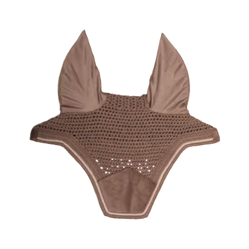 Kentucky Horsewear - Bonnet pour chevaux Wellington Velvet beige | - Ohlala