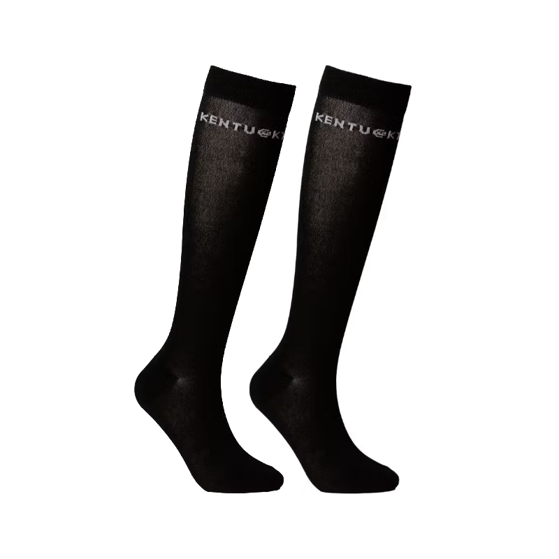 Kentucky Horsewear - Chaussettes d'équitation Glitter noir x3 | - Ohlala