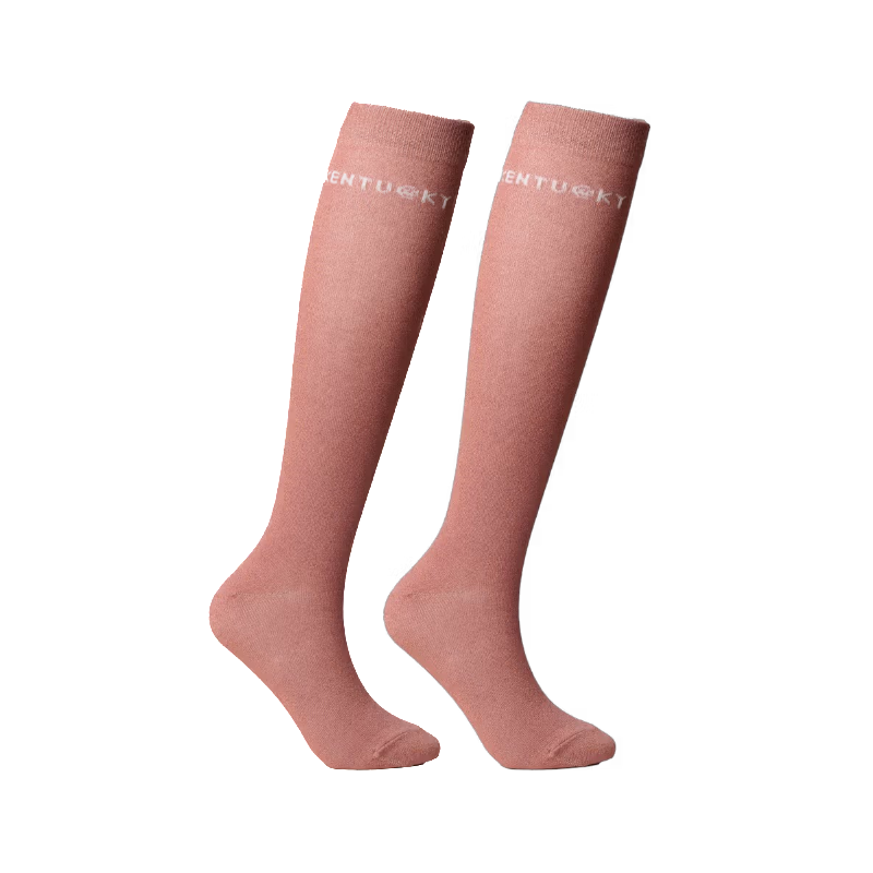 Kentucky Horsewear - Chaussettes d'équitation Glitter vieux rose x3 | - Ohlala