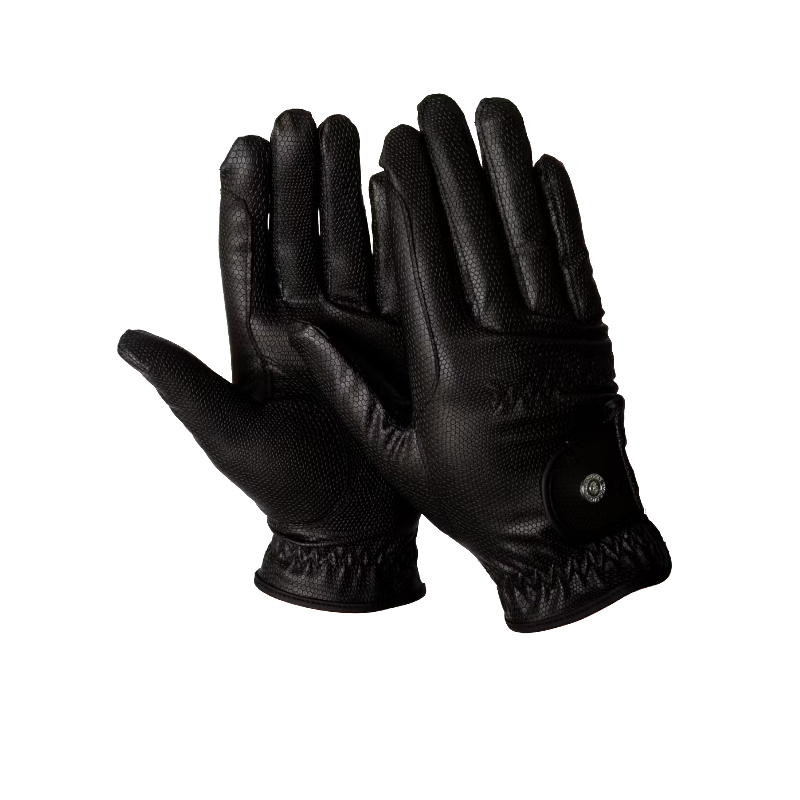 Kentucky Horsewear - Gants d'équitation d'hiver Grip noir | - Ohlala