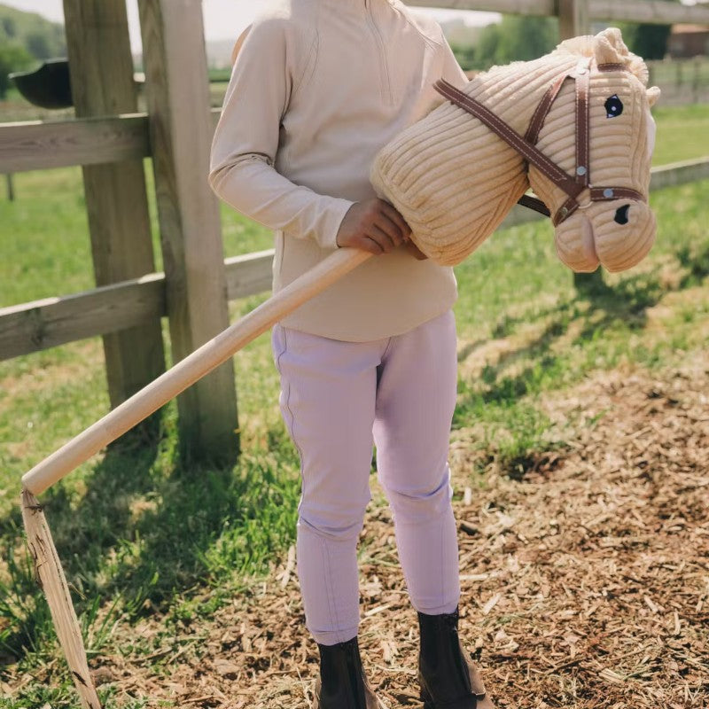 Kentucky Horsewear - Legging d'équitation Sammy Kids fille full Grip parme | - Ohlala