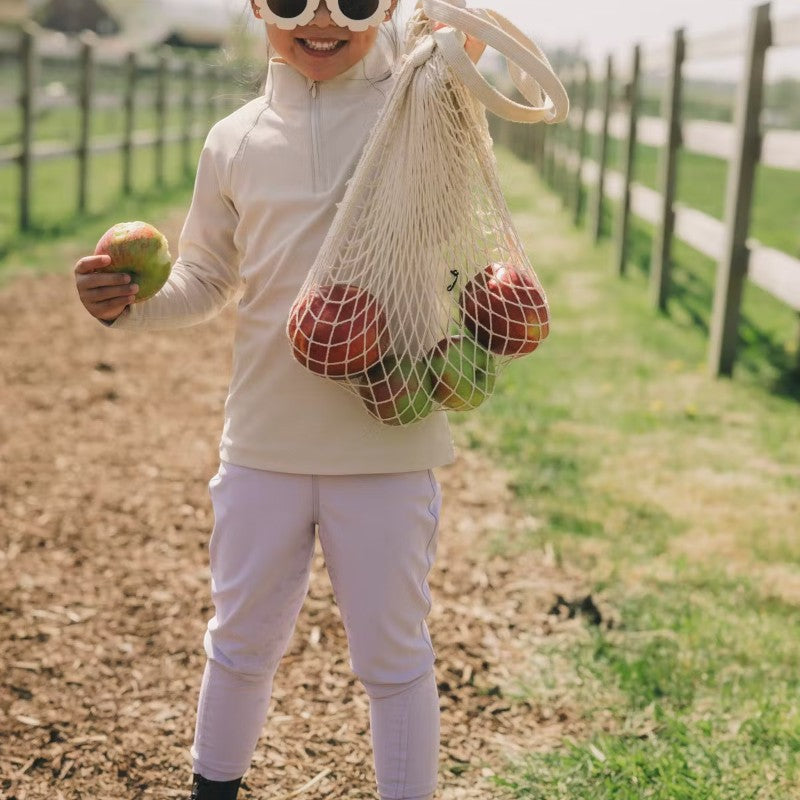 Kentucky Horsewear - Legging d'équitation Sammy Kids fille full Grip parme | - Ohlala