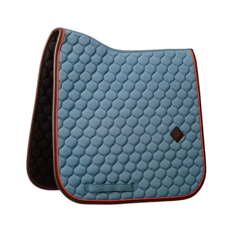 Kentucky Horsewear - Tapis de dressage Onion Quilt Leather Neon bleu | - Ohlala