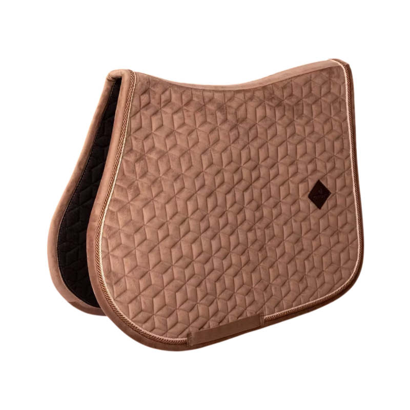 Kentucky Horsewear - Tapis de selle Velvet beige | - Ohlala
