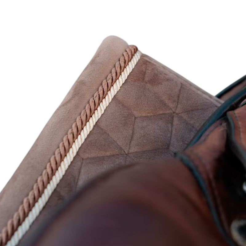 Kentucky Horsewear - Tapis de selle Velvet beige | - Ohlala