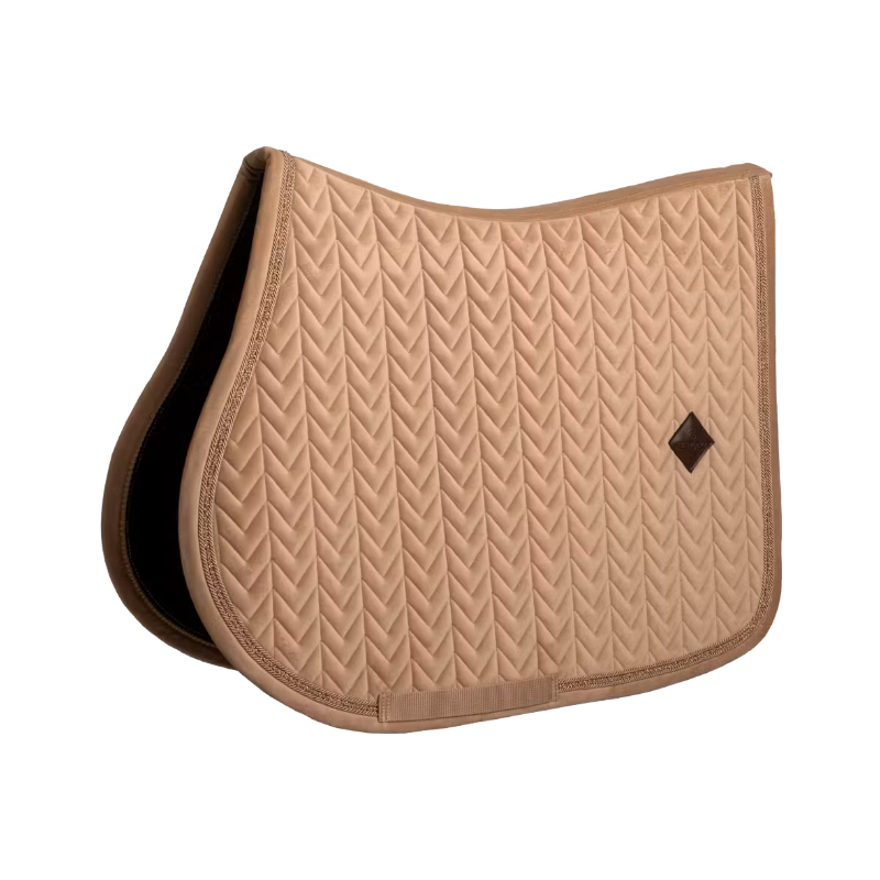 Kentucky Horsewear - Tapis de selle Velvet Mini Pearls beige | - Ohlala