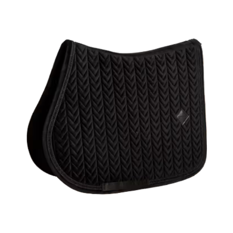 Kentucky Horsewear - Tapis de selle Velvet Mini Pearls noir | - Ohlala