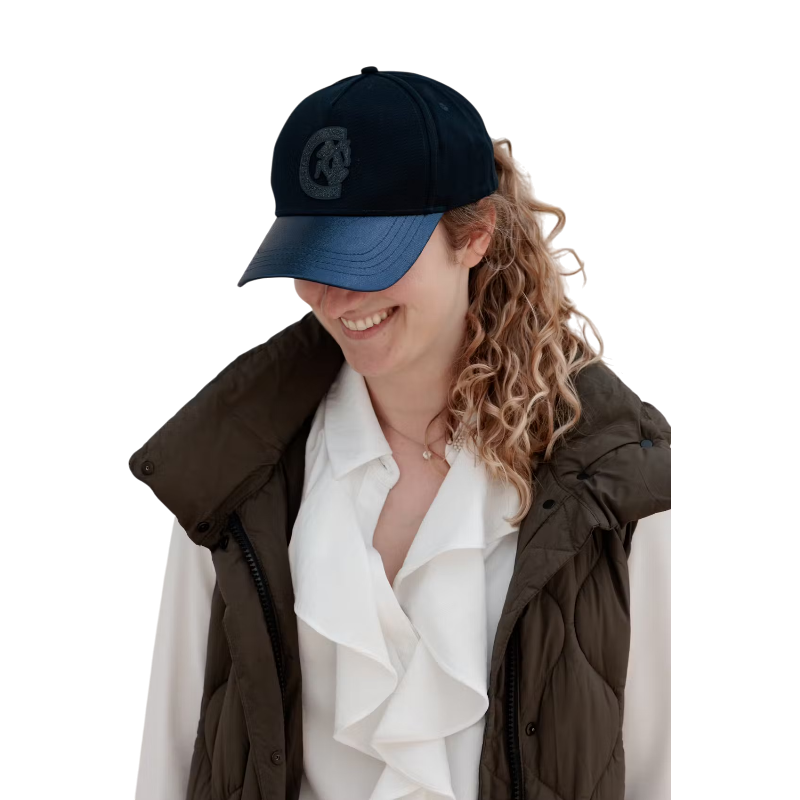 Kentucky Horsewear - Casquette Sparkling marine | - Ohlala