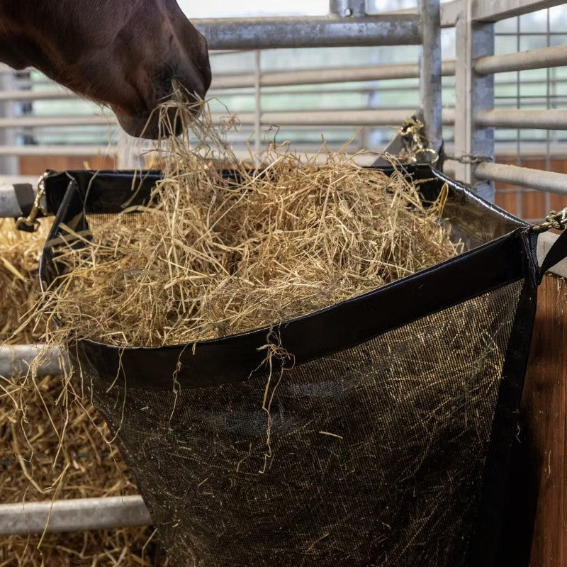 Kentucky Horsewear - Sac à foin de coin noir | - Ohlala