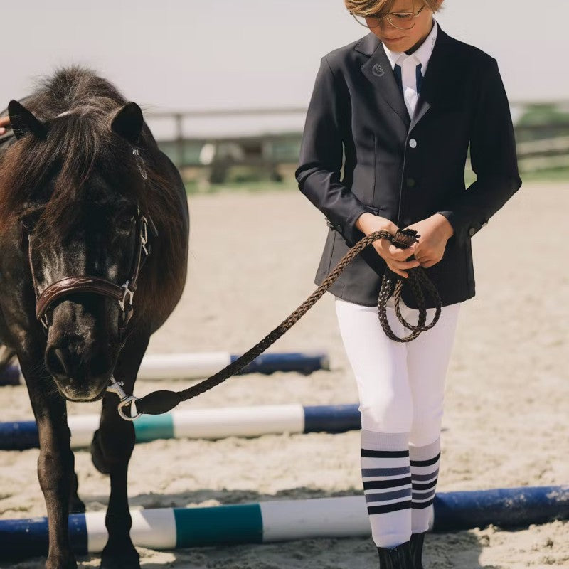 Kentucky Horsewear - Legging d'équitation Mexico Kids garçon avec Grip au genou blanc | - Ohlala