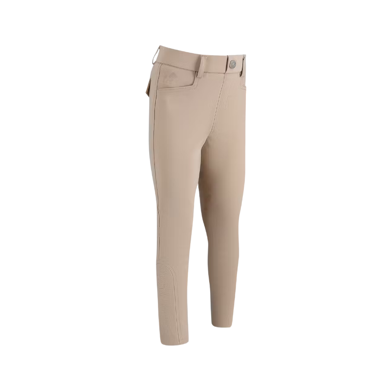 Kentucky Horsewear - Legging d'équitation Sammy Kids garçon full Grip beige | - Ohlala