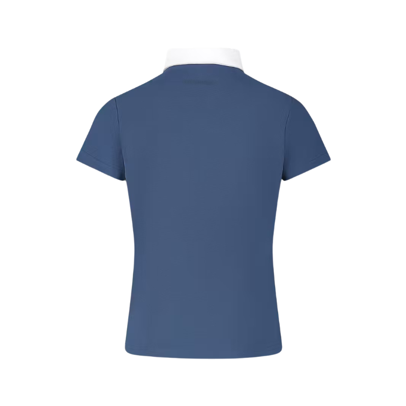 Kentucky Horsewear - Polo de concours Osaka Kids garçon manches courtes marine | - Ohlala