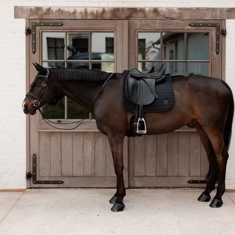 Kentucky Horsewear - Tapis de dressage Sparkling noir | - Ohlala