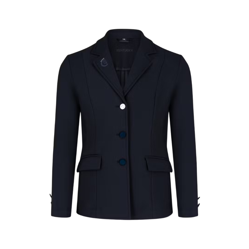 Kentucky Horsewear - Veste de concours Paris Kids fille marine | - Ohlala