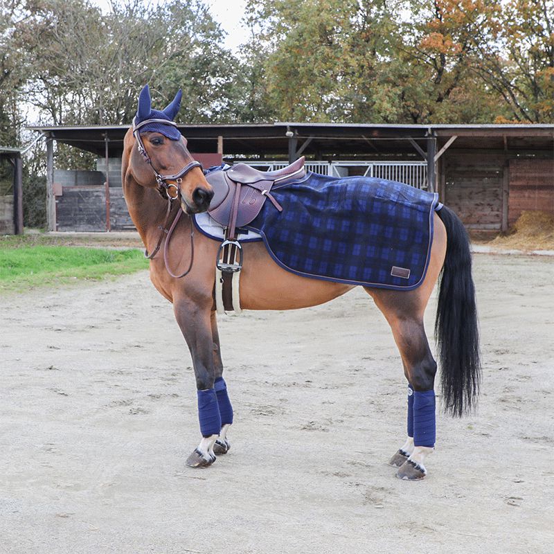 Kentucky Horsewear - Bonnet anti-bruits marine foncé | - Ohlala