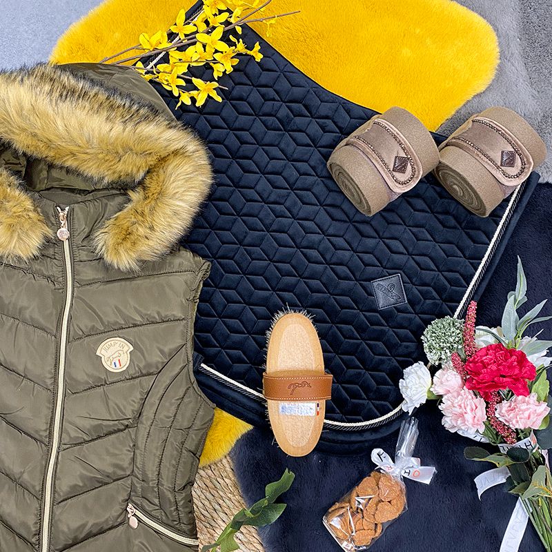 Pénélope Store - Grande brosse douce sangle cuir | - Ohlala