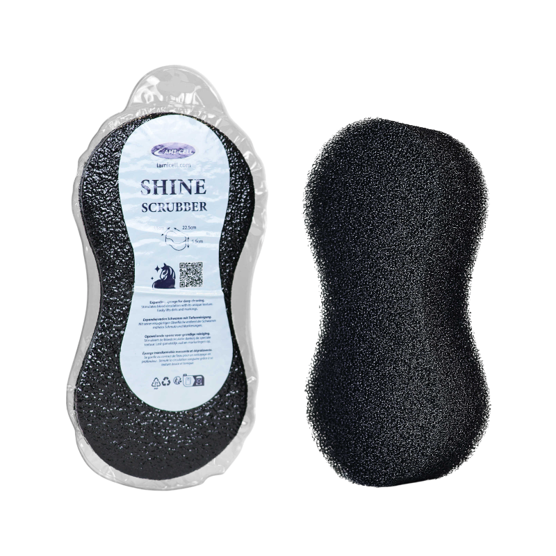 Lami-cell - Éponge Shine Scrubber noir | - Ohlala