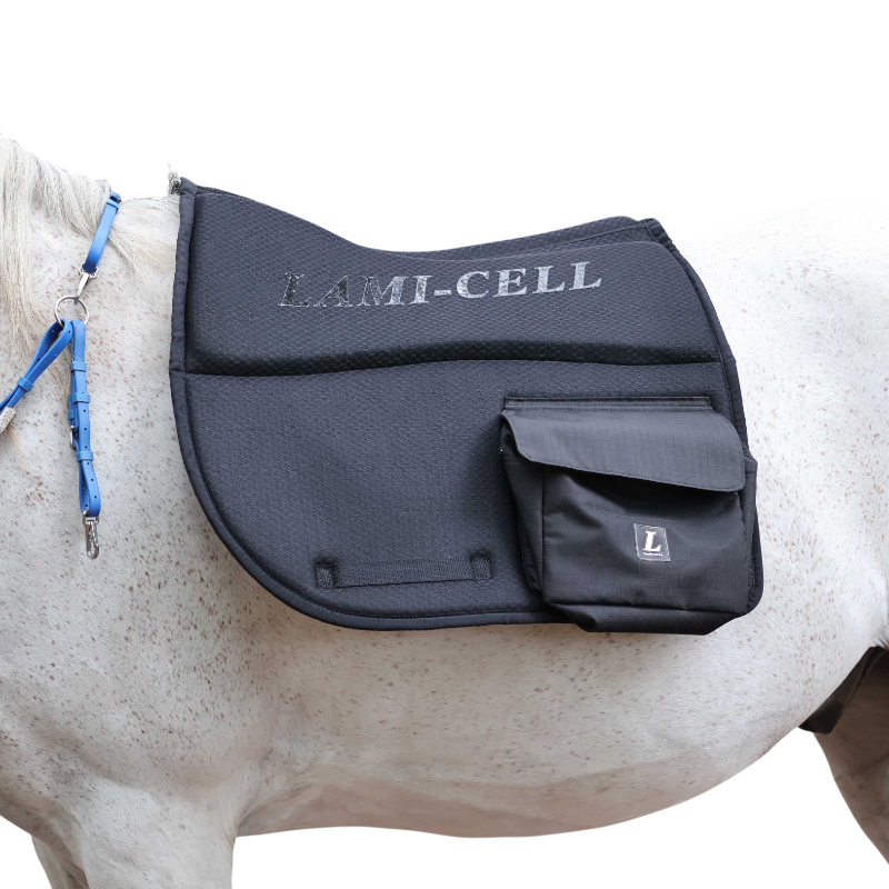 Lami-cell - Tapis de randonnée à poches noir | - Ohlala