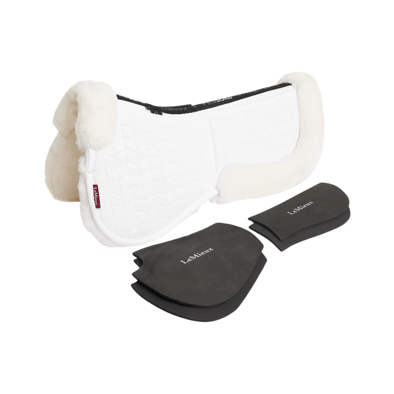 Lemieux - Amortisseur Prosorb 2 poches Merino + blanc/ blanc | - Ohlala