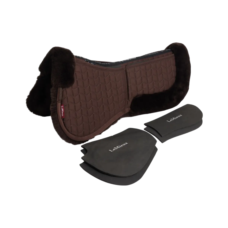 Lemieux - Amortisseur Prosorb 2 poches Merino + marron/ marron | - Ohlala