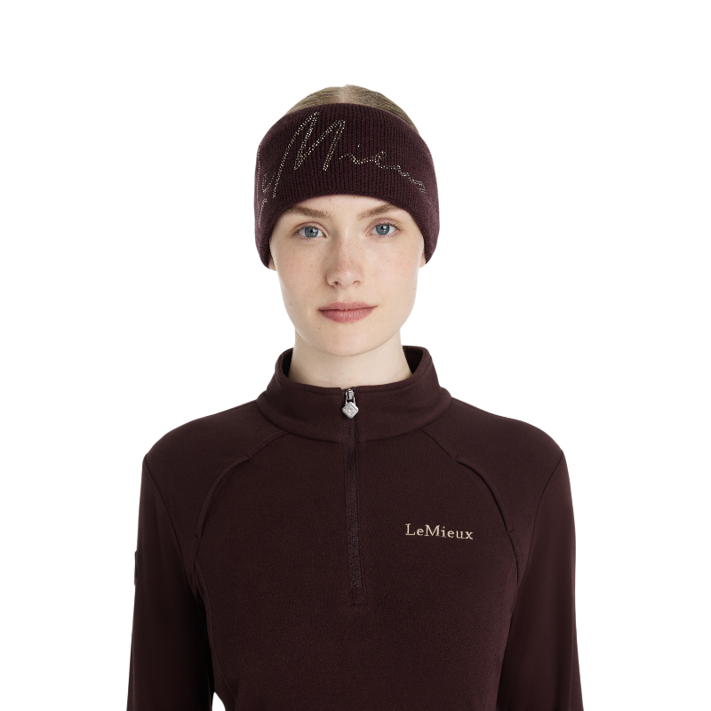 Lemieux - Bandeau avec brillants damson | - Ohlala