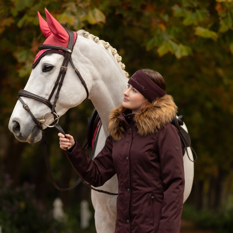 Lemieux - Bandeau avec brillants damson | - Ohlala