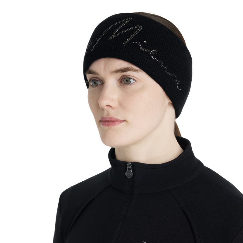 Lemieux - Bandeau avec brillants noir | - Ohlala