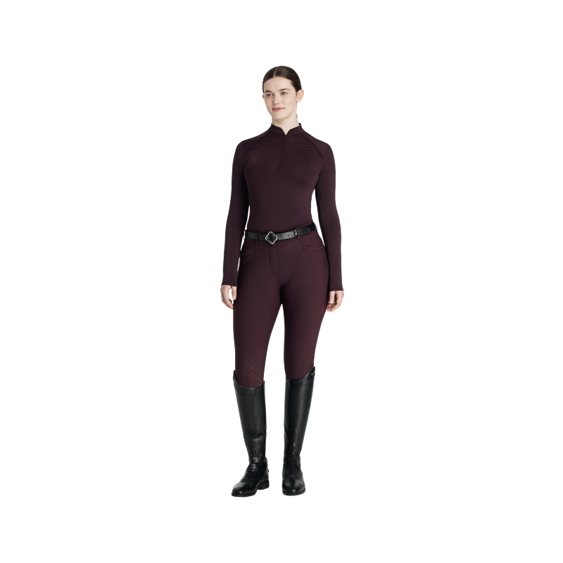 Lemieux - Baselayer femme Heyden damson | - Ohlala