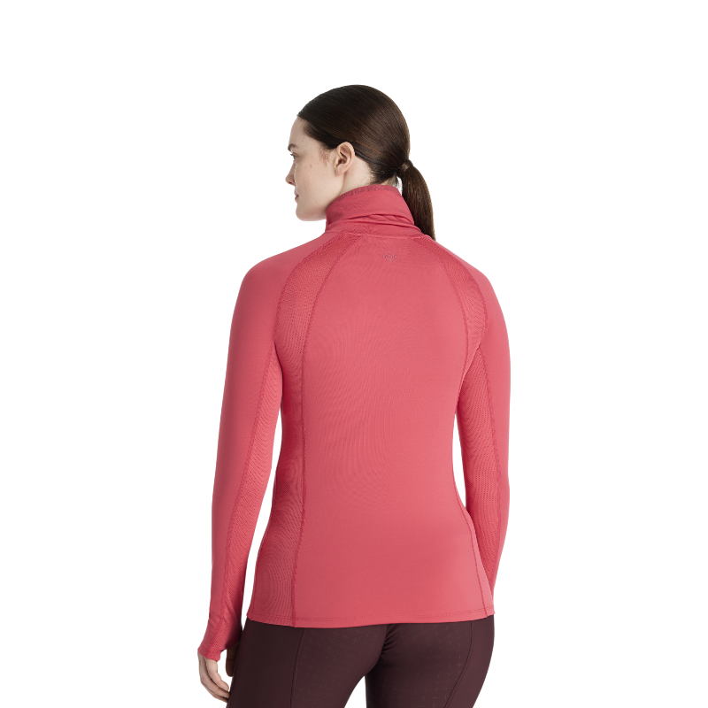 LeMieux - Baselayer manches longues col montant femme Sara cranberry | - Ohlala