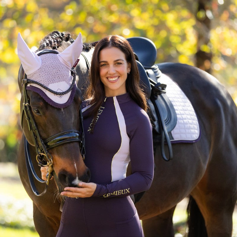 LeMieux - Baselayer manches longues mesh femme Philippa juniper | - Ohlala