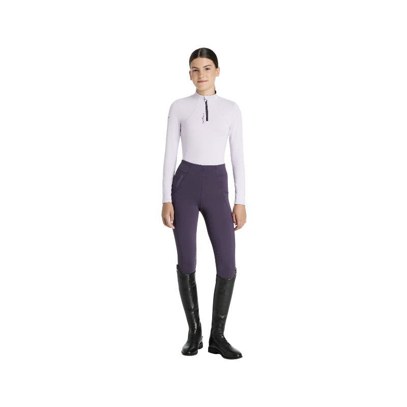 LeMieux - Baselayer manches longues enfant Classique Young Rider lilac | - Ohlala