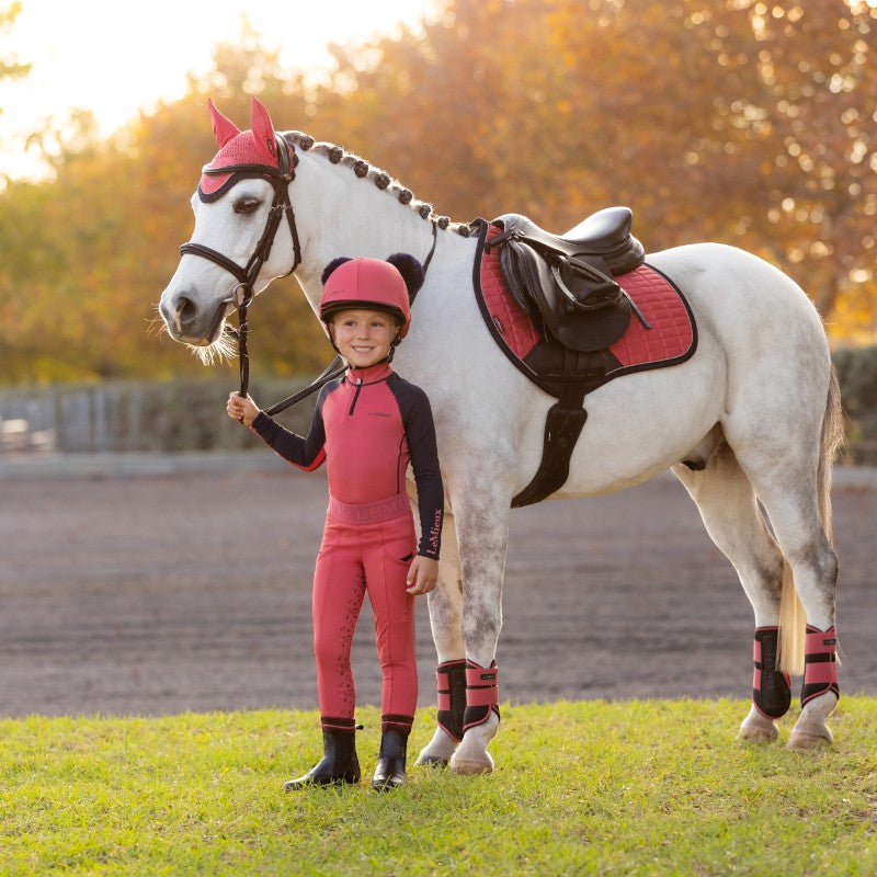 Lemieux - Baselayer manches longues enfant Mini cranberry | - Ohlala