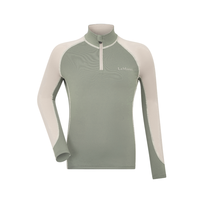 Lemieux - Baselayer manches longues enfant Mini rosemary | - Ohlala