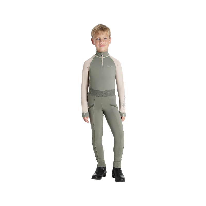 Lemieux - Baselayer manches longues enfant Mini rosemary | - Ohlala