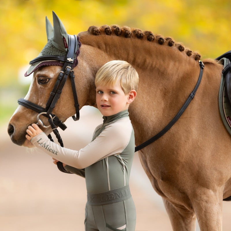 Lemieux - Baselayer manches longues enfant Mini rosemary | - Ohlala