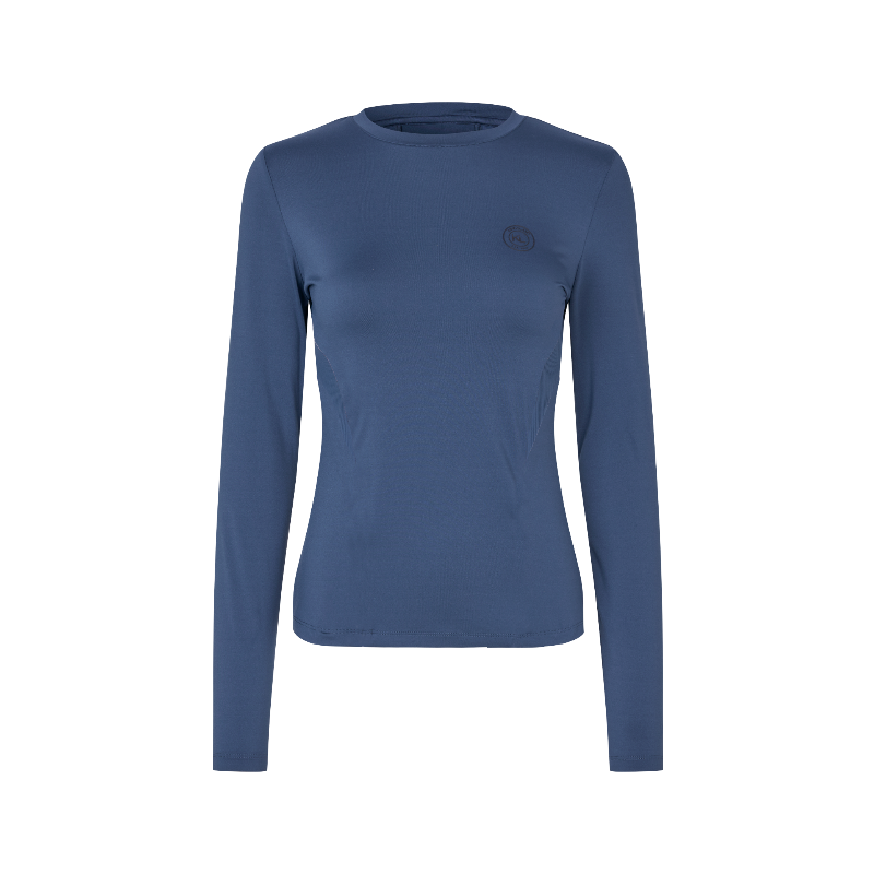 Kingsland - Baselayer manches longues femme KLMandy blue sargasso sea | - Ohlala