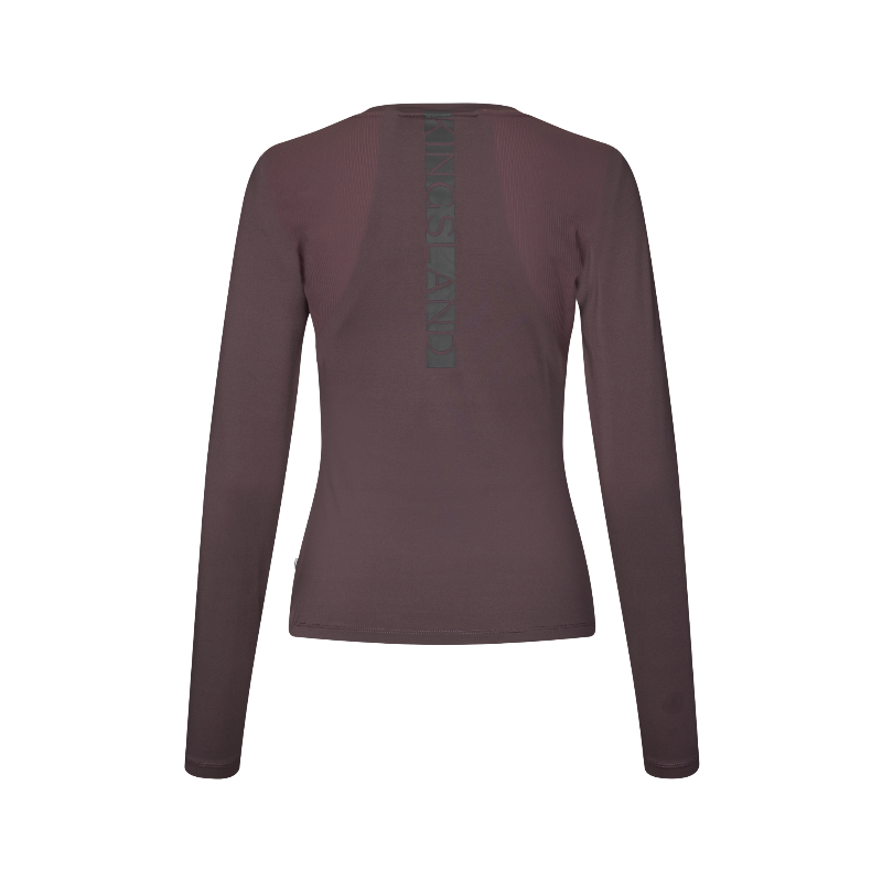 Kingsland - Baselayer manches longues femme KLMandy raisin | - Ohlala