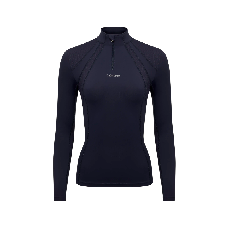Lemieux - Baselayer manches longues femme Mia Mesh marine | - Ohlala