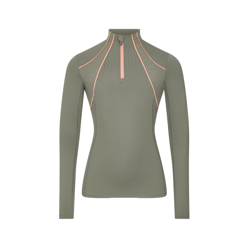 Lemieux - Baselayer mesh enfant Young Rider Mia rosemary | - Ohlala