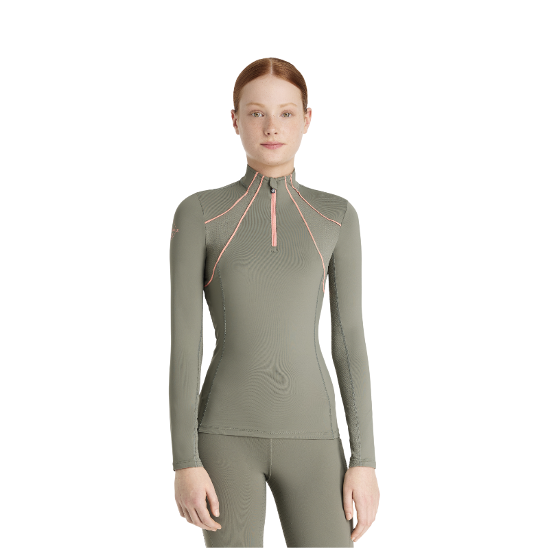 Lemieux - Baselayer mesh enfant Young Rider Mia rosemary | - Ohlala