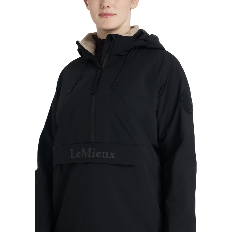LeMieux - Blouson imperméable demi-zippé femme Phoebe noir | - Ohlala